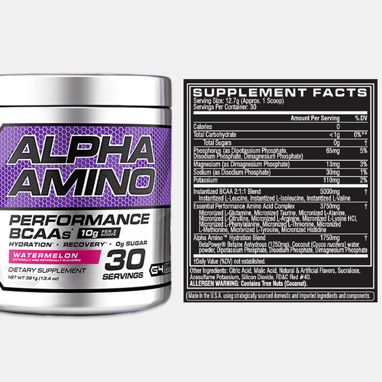 Alpha Amino EAA & BCAA Powder